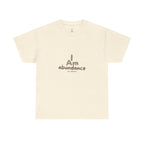 Spiritual T-Shirt - I Am Abundance Mindset Affirmation Tee