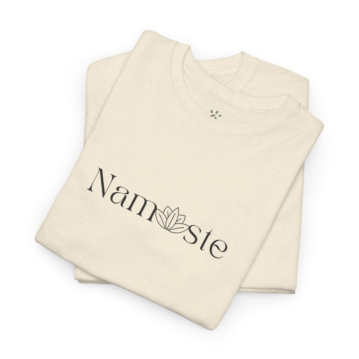 Namasté Minimalist White Tee