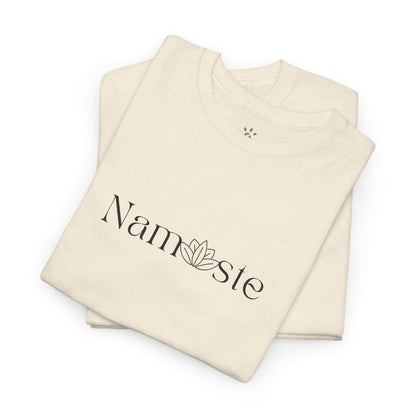 Namasté Minimalist White Tee