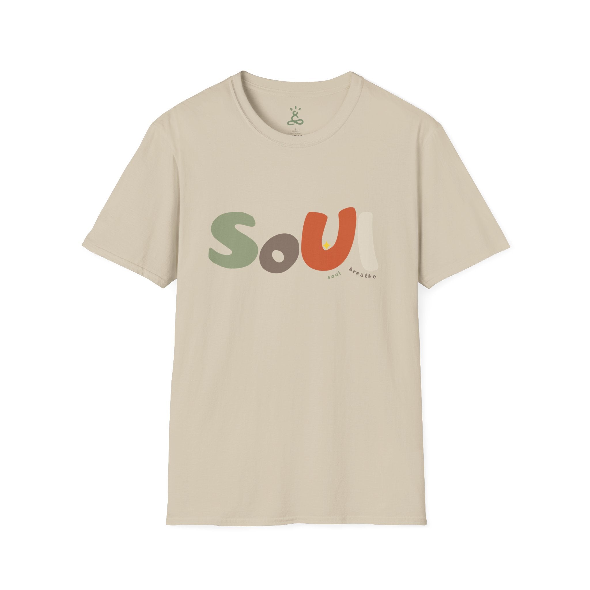 Soul Unisex T-Shirt – Soft Style Tee for Males & Females, Perfect Gift for Spirituality, Wellness, Yoga Lovers, Casual Wear