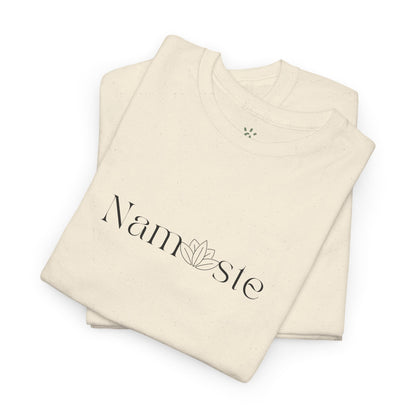 Namasté Minimalist White Tee
