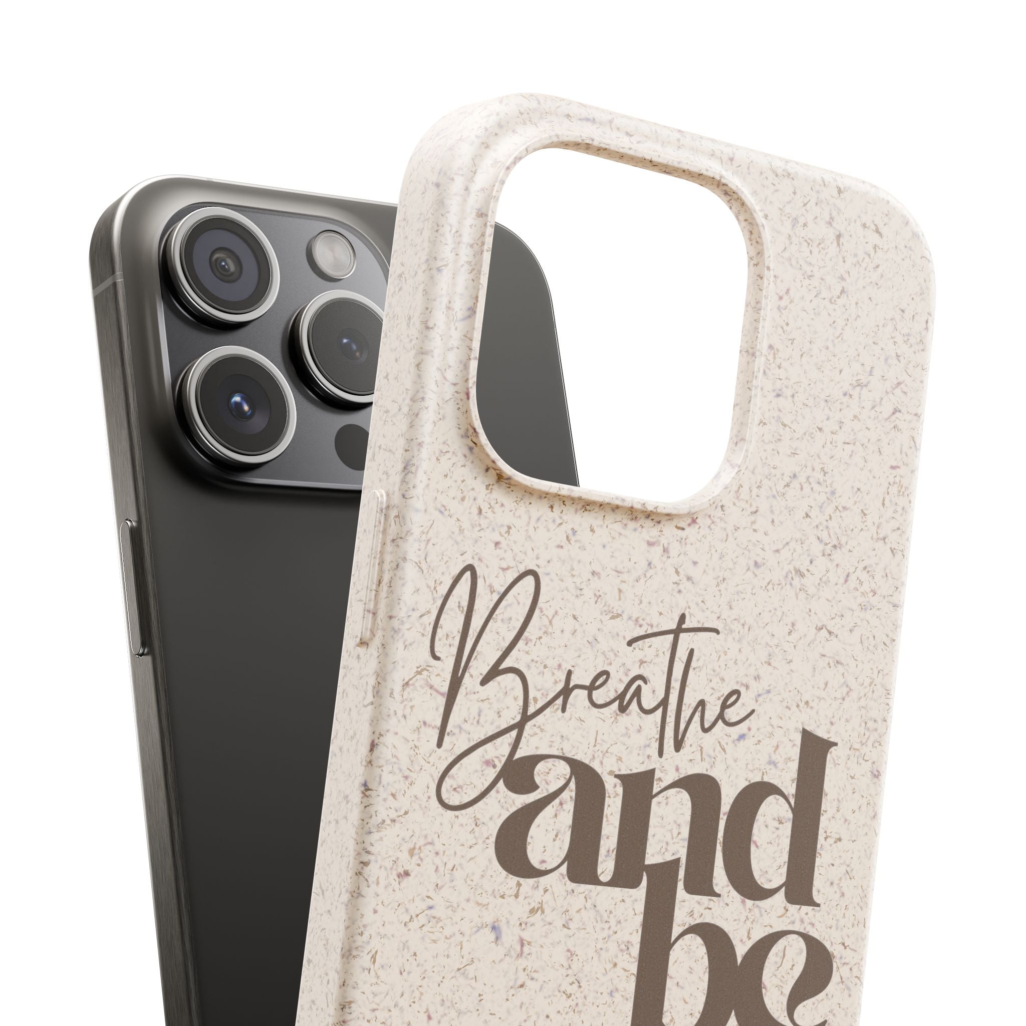 Eco-Friendly iPhone Case - Breathe and Be