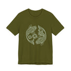 Lucky Koi Fish T-Shirt for Good Fortune, , Positive Vibes Apparel, Gift for Him/Her, Japanese Art Inspired