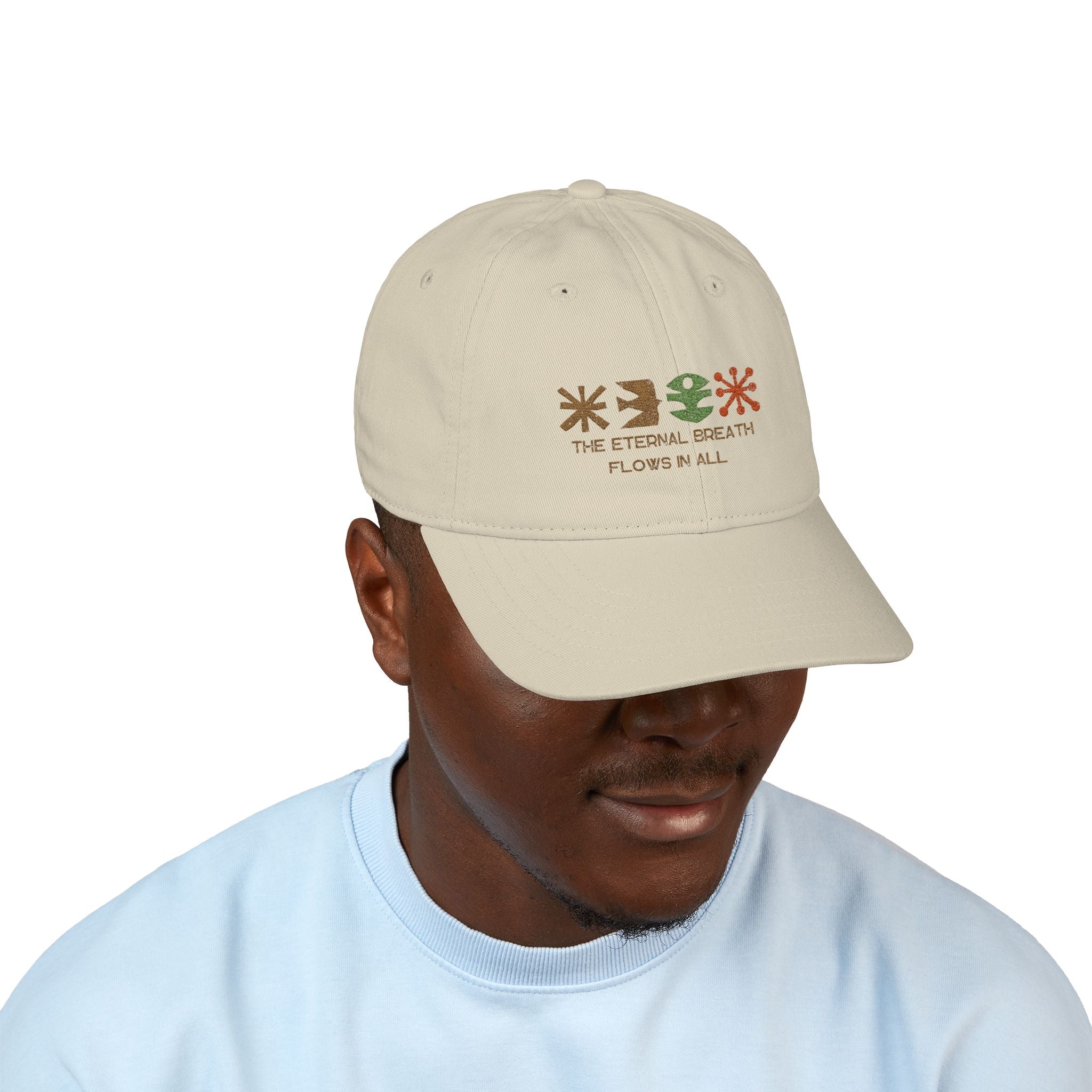 Ancestral Spiritual Connection Cap - Eco - Friendly, Casual Style, Gifts for Nature Lovers, Outdoor Adventures, Everyday Wear - Soul Breathe