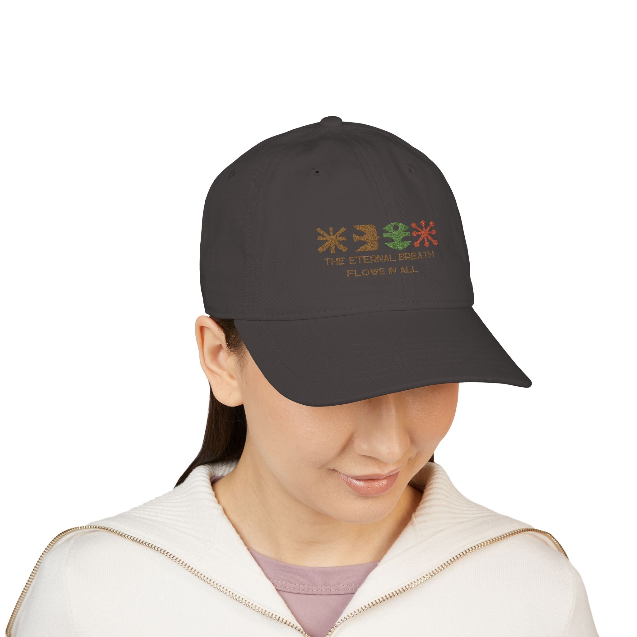 Ancestral Spiritual Connection Cap - Eco - Friendly, Casual Style, Gifts for Nature Lovers, Outdoor Adventures, Everyday Wear - Soul Breathe