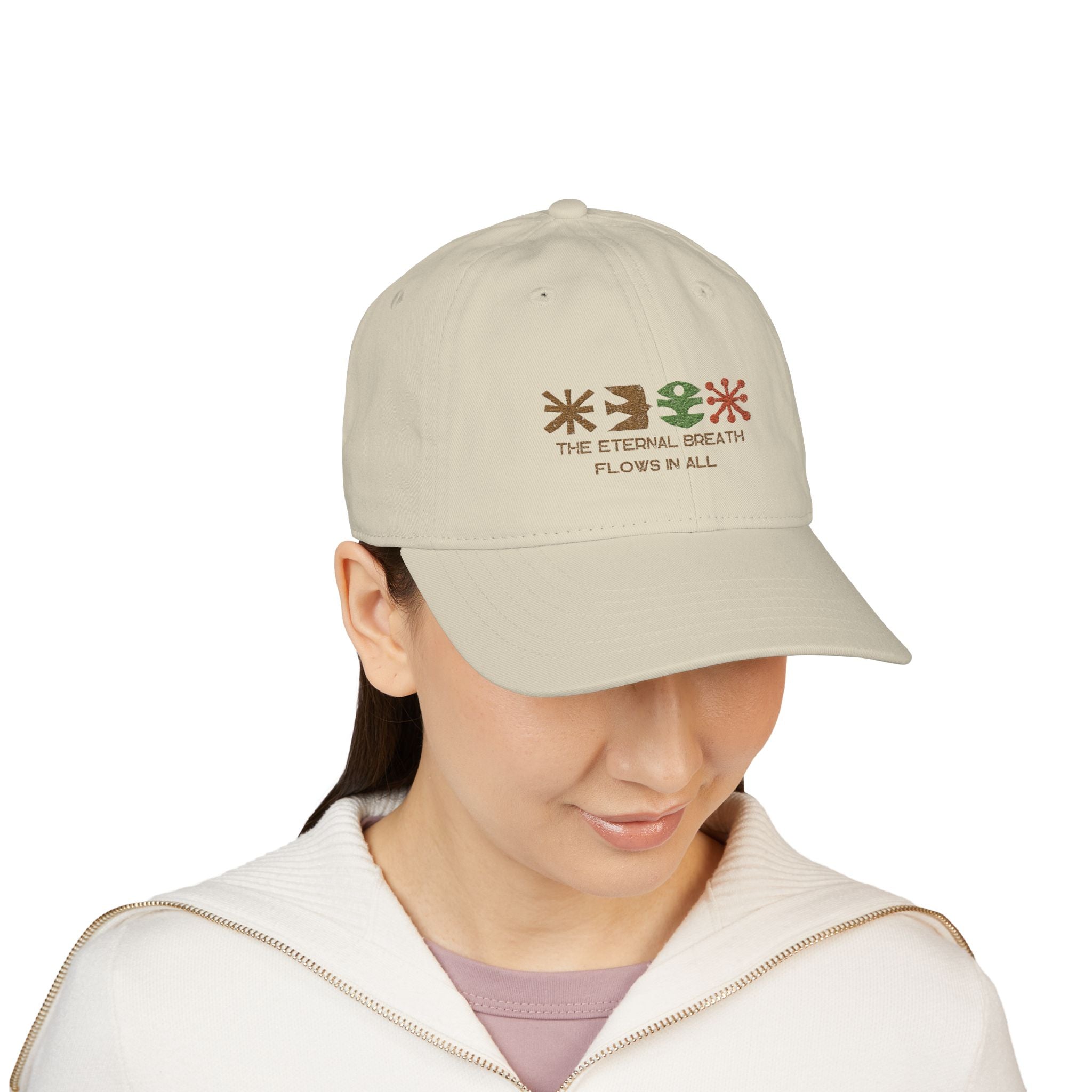Ancestral Spiritual Connection Cap - Eco - Friendly, Casual Style, Gifts for Nature Lovers, Outdoor Adventures, Everyday Wear - Soul Breathe