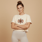 Boho Eye Women's Boxy Crop T-Shirt - Soul Breathe