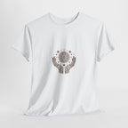 Celestial Hands Cotton Tee, Boho Graphic Tee, Astrology Shirt, Gift for Astrology Lovers, Cosmic Tee, Spiritual Apparel - Soul Breathe