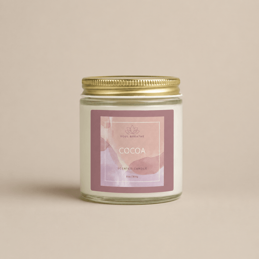 Cocoa Scented Candle (4oz & 9oz) - Soul Breathe