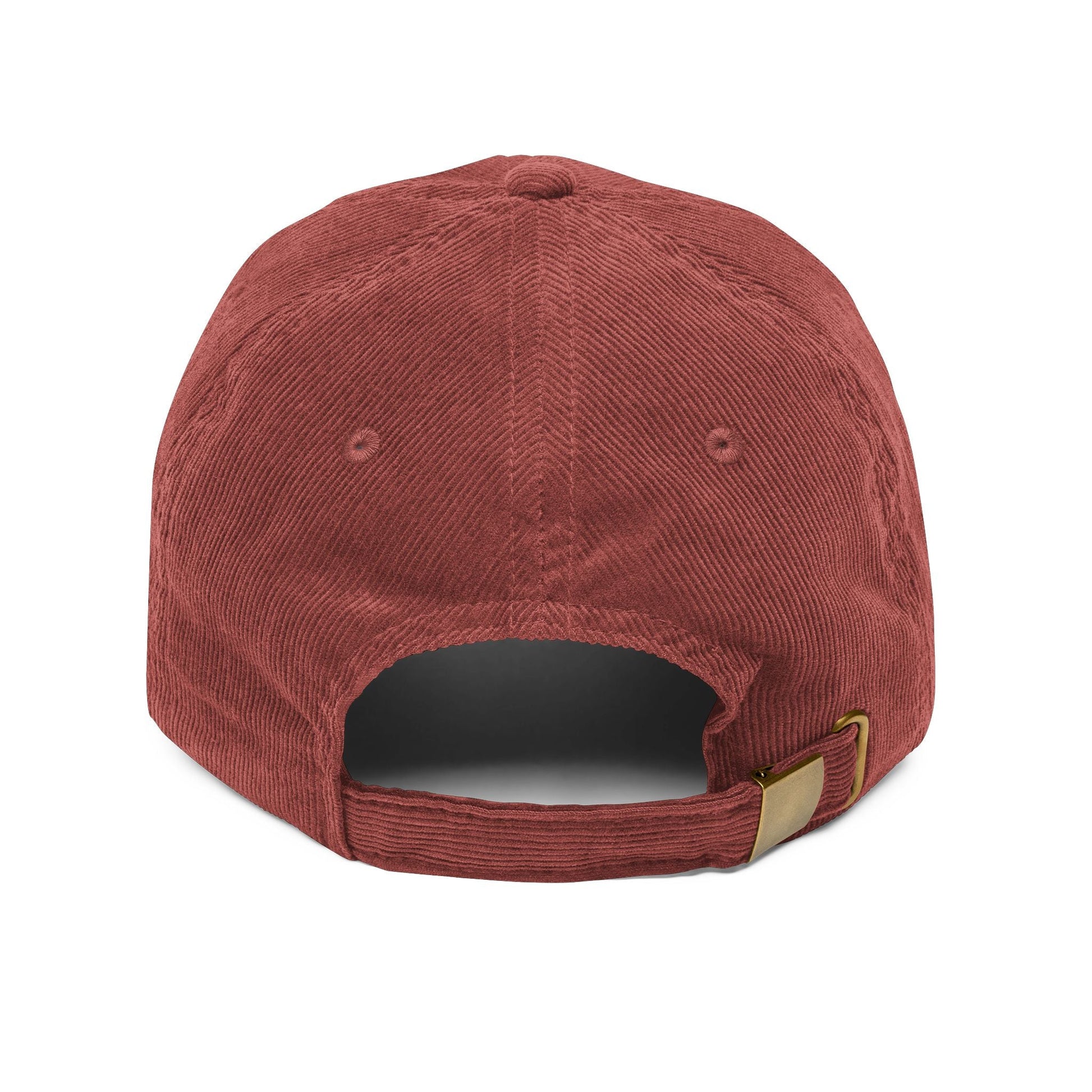 Corduroy Cap - Embroidered Buddha Hat - Motivational 'Be The Change' - Soul Breathe