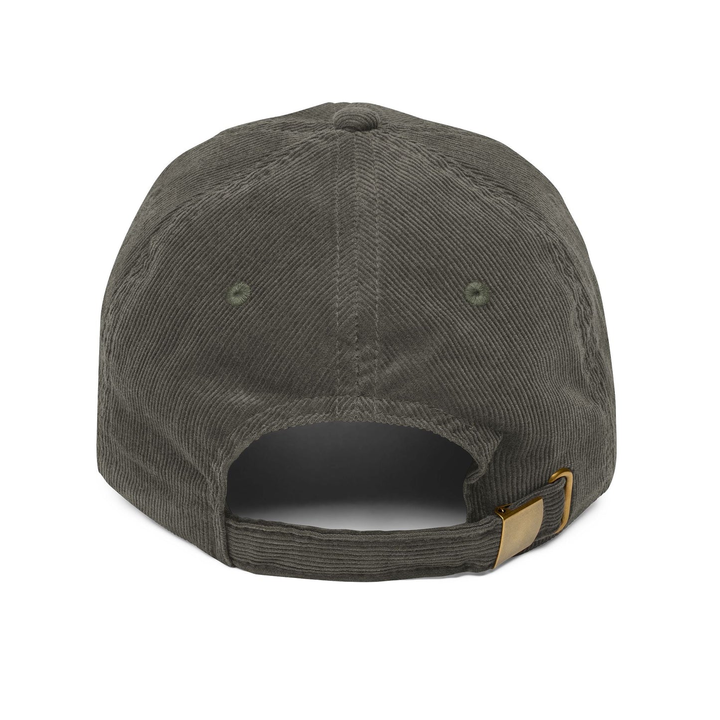 Corduroy Cap - Embroidered Buddha Hat - Motivational 'Be The Change' - Soul Breathe