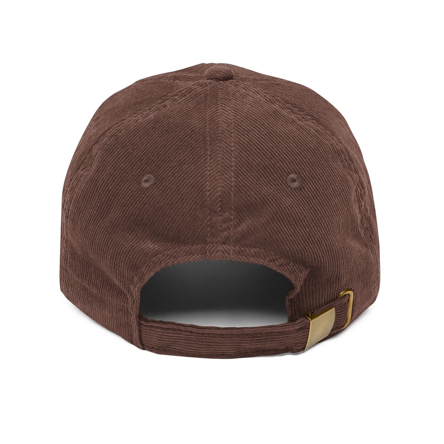 Corduroy Cap - Embroidered Buddha Hat - Motivational 'Be The Change' - Soul Breathe