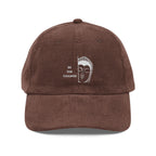 Corduroy Cap - Embroidered Buddha Hat - Motivational 'Be The Change' - Soul Breathe
