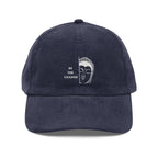 Corduroy Cap - Embroidered Buddha Hat - Motivational 'Be The Change' - Soul Breathe