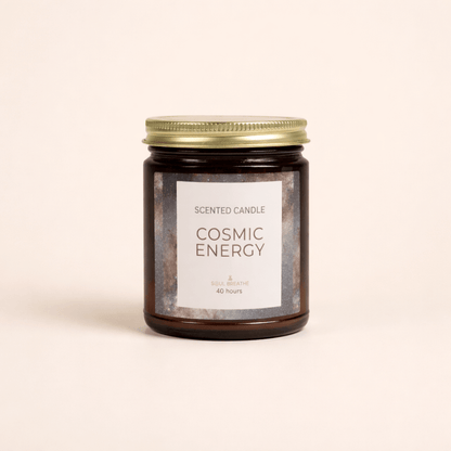 Cosmic Energy Coconut Apricot Scented Candle (4oz & 9oz) - Soul Breathe