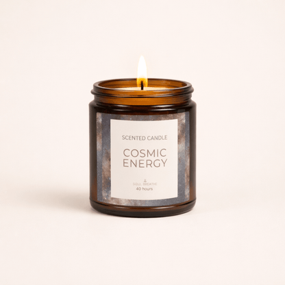 Cosmic Energy Coconut Apricot Scented Candle (4oz & 9oz) - Soul Breathe