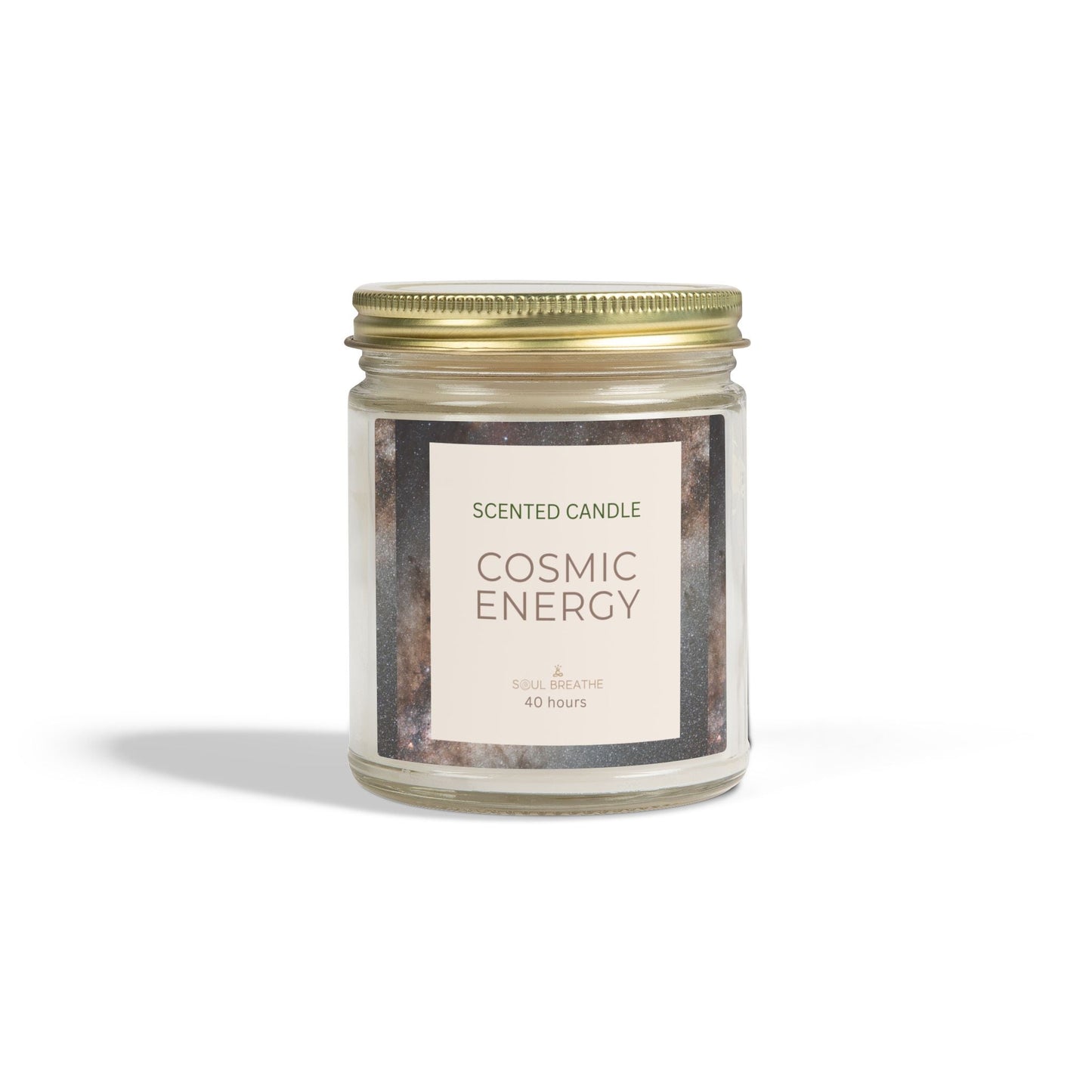 Cosmic Energy Coconut Apricot Scented Candle (4oz & 9oz) - Soul Breathe
