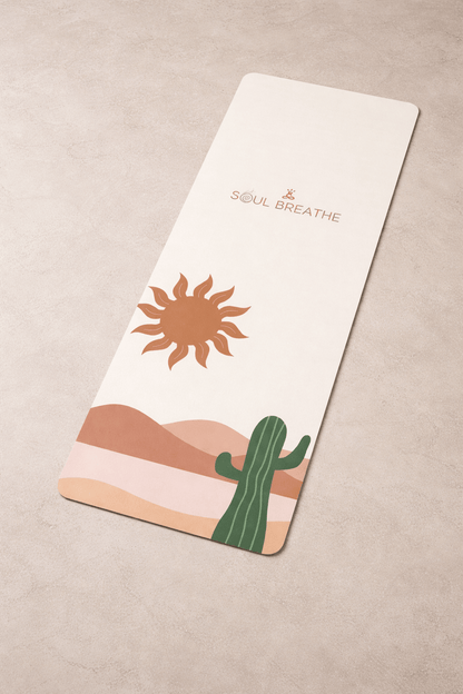 Desert Sunrise Yoga Mat - Soul Breathe