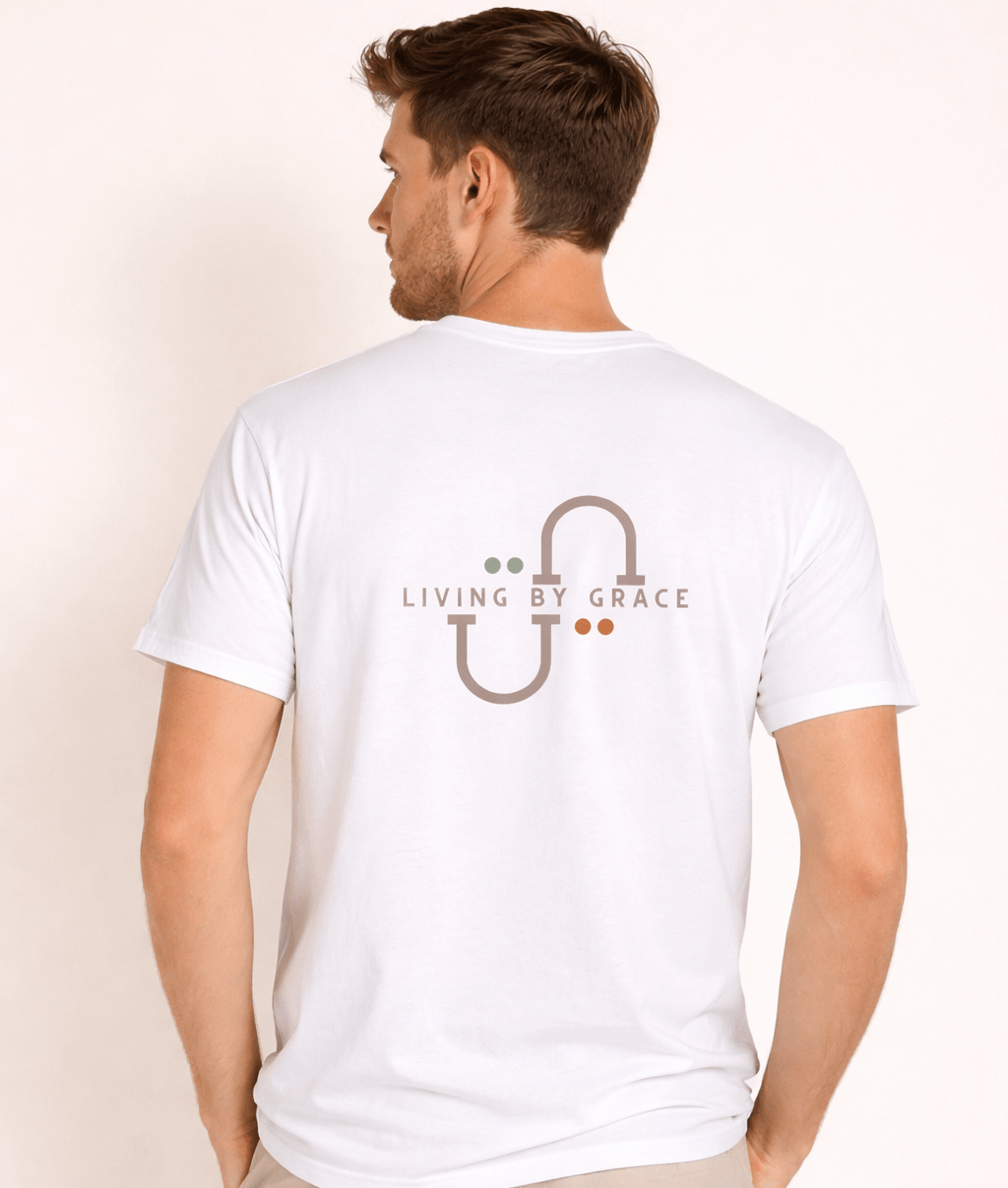 Desing Living By Grace T-Shirt - Soul Breathe