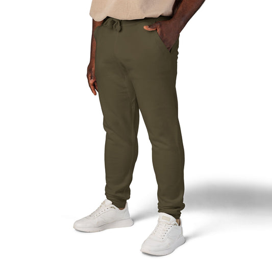 Embroidered Fleece Sweatpants Joggers - Soul Breathe