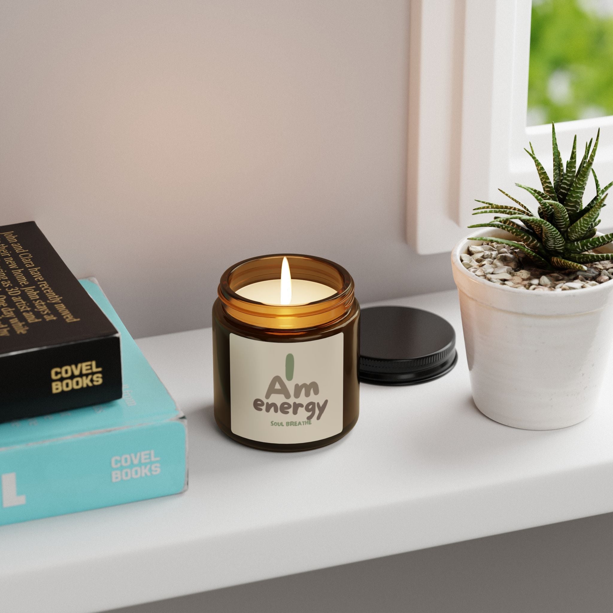 Energy Scented Soy Candle - Soul Breathe