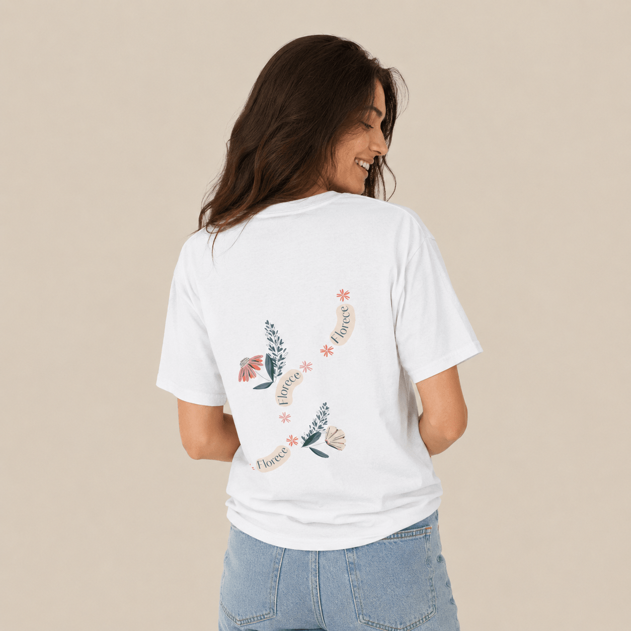Floral Breeze Tee - Soul Breathe