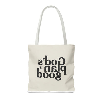God’s Plan Is Good Tote Bag - Soul Breathe
