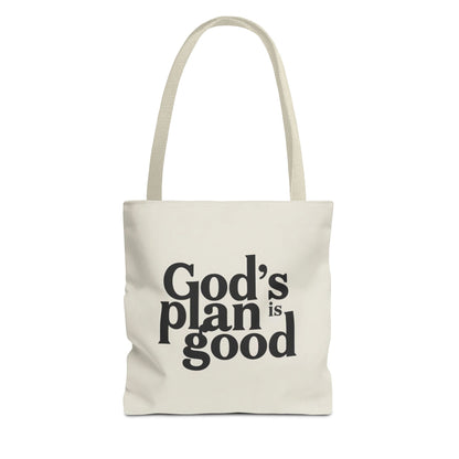 God’s Plan Is Good Tote Bag - Soul Breathe