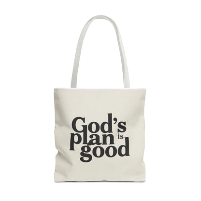 God’s Plan Is Good Tote Bag - Soul Breathe