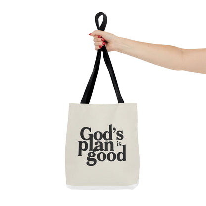 God’s Plan Is Good Tote Bag - Soul Breathe
