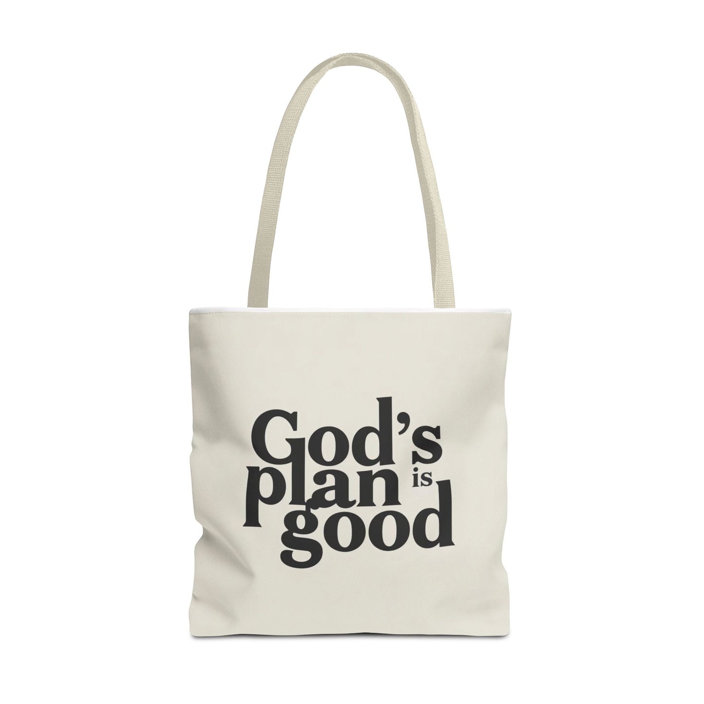 God’s Plan Is Good Tote Bag - Soul Breathe