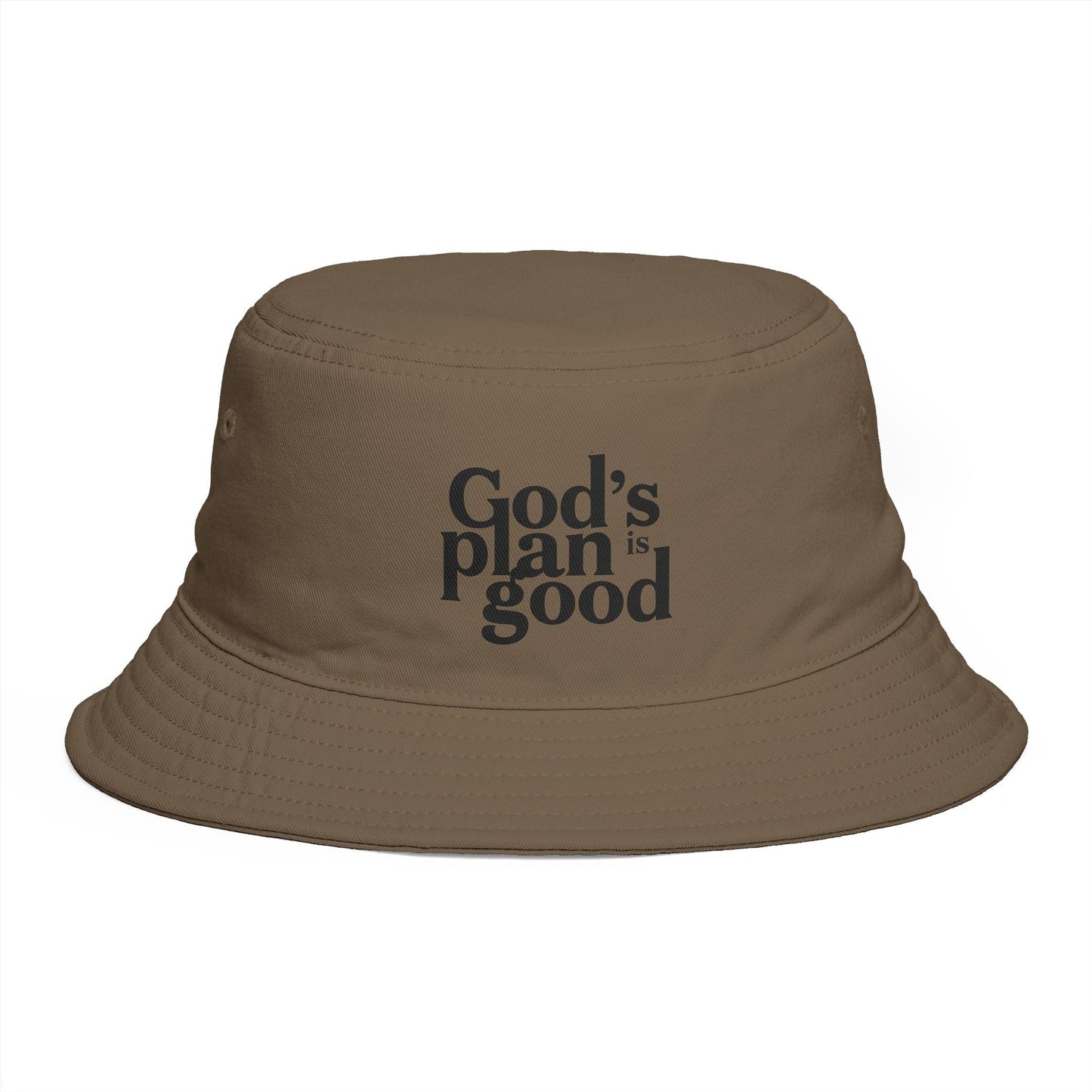 God’s Plan Quote Bucket Hat - Soul Breathe