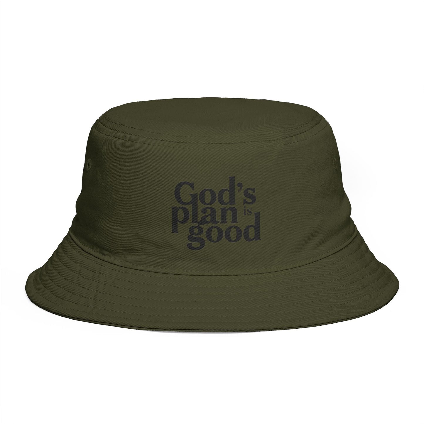God’s Plan Quote Bucket Hat - Soul Breathe