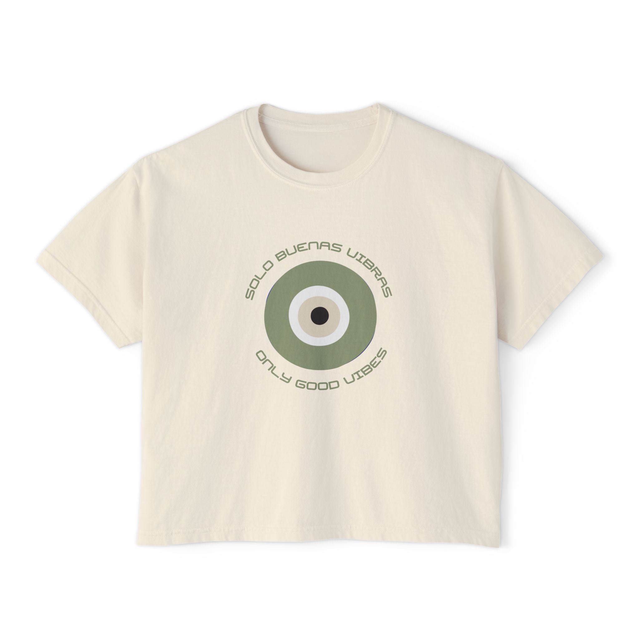 Good Vibes Women's Boxy Tee - Soul Breathe
