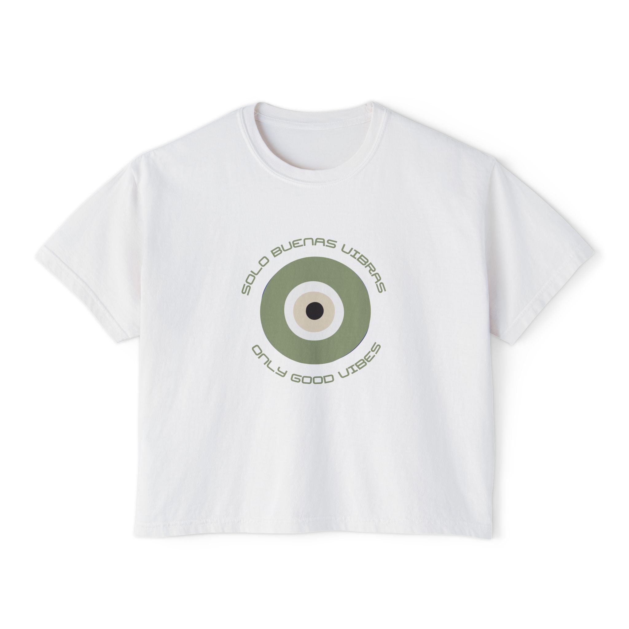 Good Vibes Women's Boxy Tee - Soul Breathe