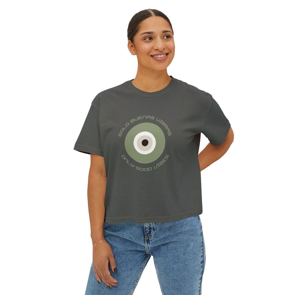 Good Vibes Women's Boxy Tee - Soul Breathe