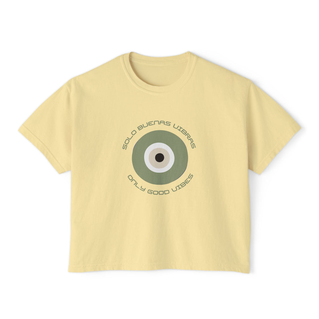 Good Vibes Women's Boxy Tee - Soul Breathe