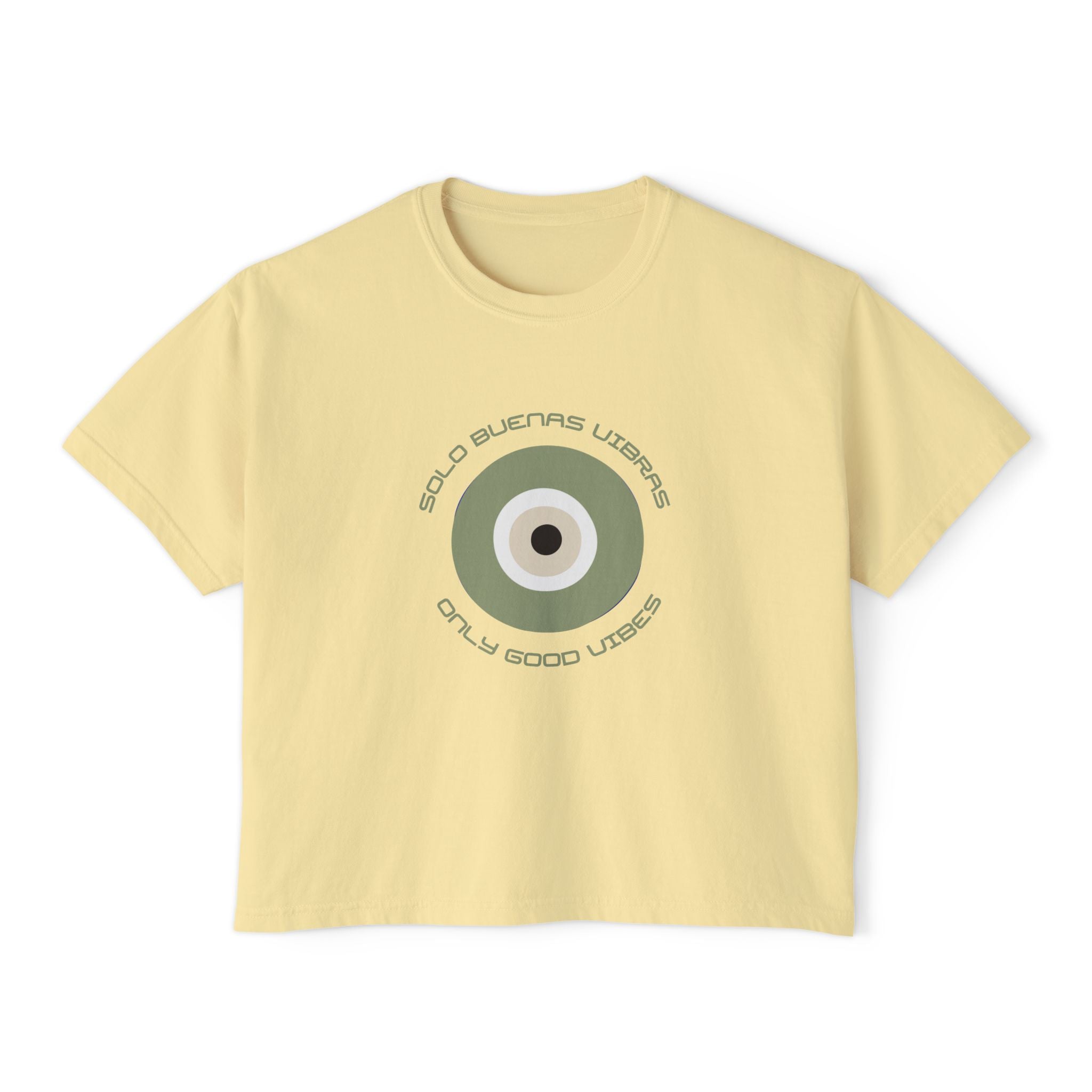 Good Vibes Women's Boxy Tee - Soul Breathe