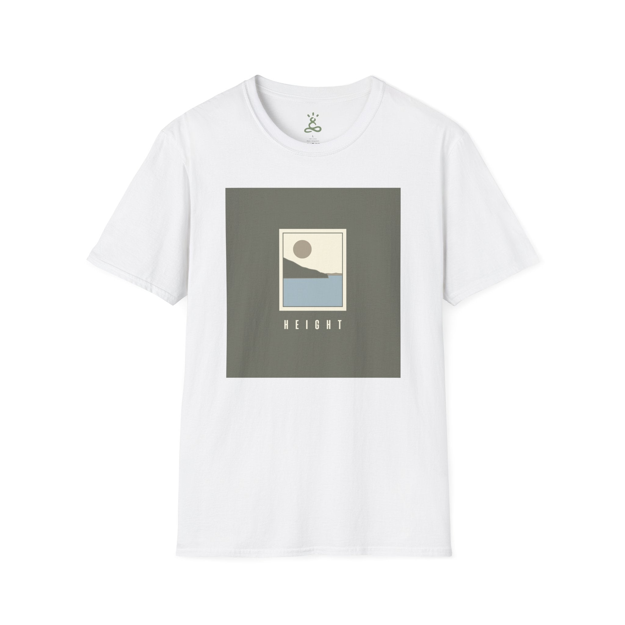 Height Unisex T-Shirt – Soft Style Tee for Males & Females, Perfect Gift for Spirituality, Wellness, Yoga Lovers, Casual Wear - Soul Breathe
