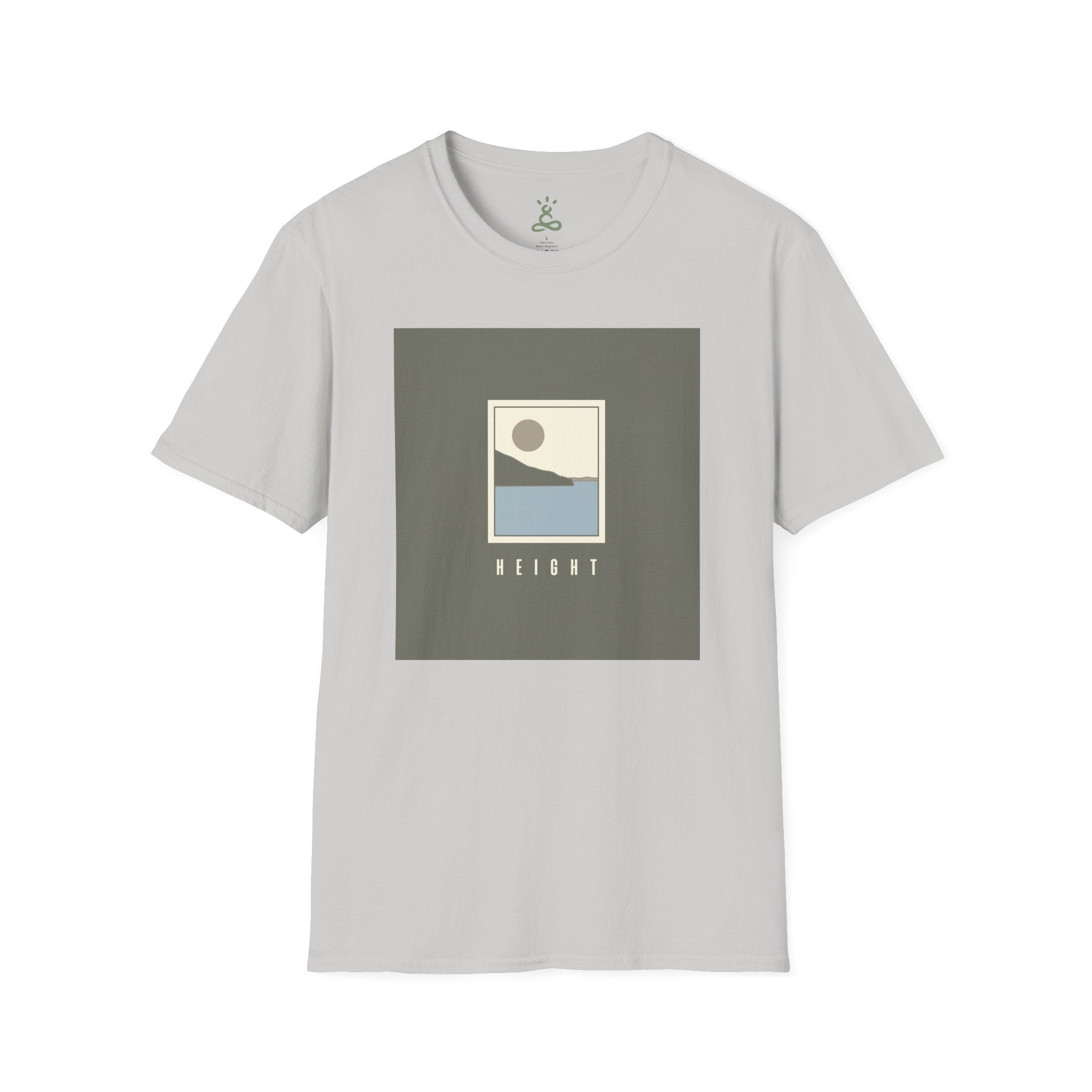 Height Unisex T-Shirt – Soft Style Tee for Males & Females, Perfect Gift for Spirituality, Wellness, Yoga Lovers, Casual Wear - Soul Breathe