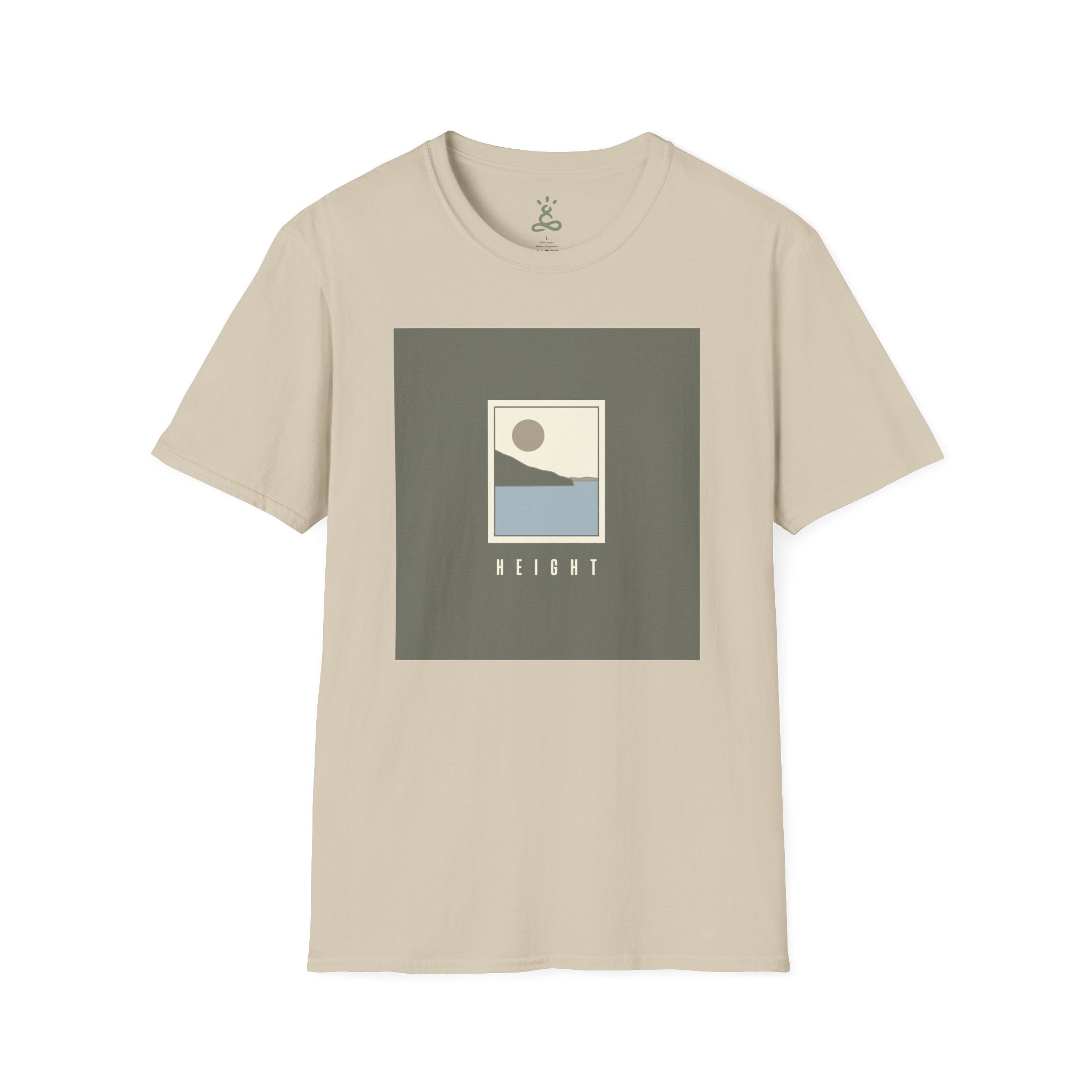 Height Unisex T-Shirt – Soft Style Tee for Males & Females, Perfect Gift for Spirituality, Wellness, Yoga Lovers, Casual Wear - Soul Breathe