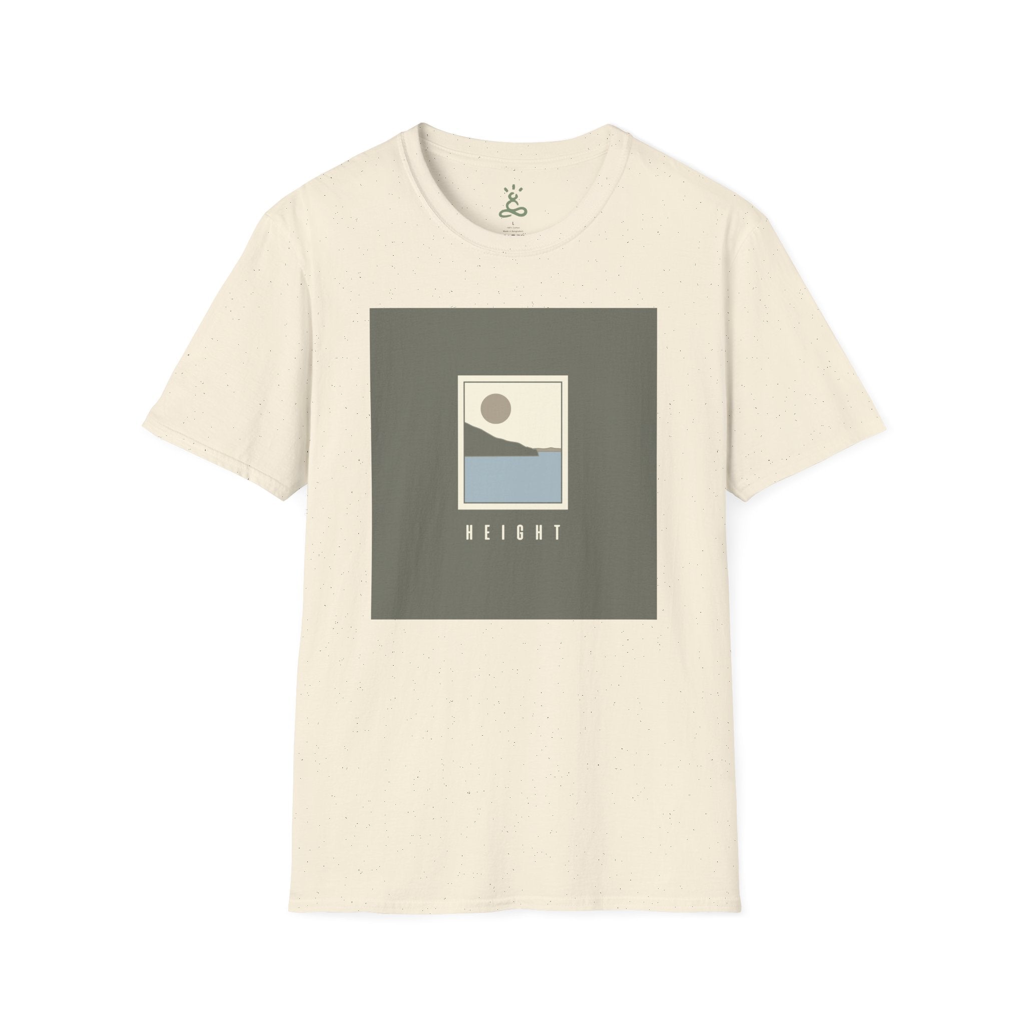 Height Unisex T-Shirt – Soft Style Tee for Males & Females, Perfect Gift for Spirituality, Wellness, Yoga Lovers, Casual Wear - Soul Breathe