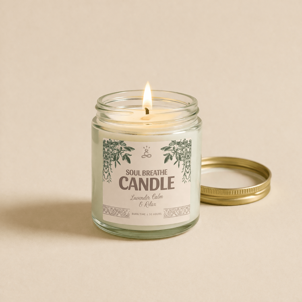 Lavender Candle (4oz/9oz) - Soul Breathe