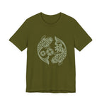 Lucky Koi Fish T-Shirt for Good Fortune, Unisex Short Sleeve Tee, Positive Vibes Apparel, Gift for Him/Her, Japanese Art Inspired - Soul Breathe