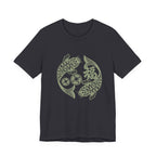 Lucky Koi Fish T-Shirt for Good Fortune, Unisex Short Sleeve Tee, Positive Vibes Apparel, Gift for Him/Her, Japanese Art Inspired - Soul Breathe