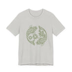 Lucky Koi Fish T-Shirt for Good Fortune, Unisex Short Sleeve Tee, Positive Vibes Apparel, Gift for Him/Her, Japanese Art Inspired - Soul Breathe