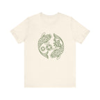 Lucky Koi Fish T-Shirt for Good Fortune, Unisex Short Sleeve Tee, Positive Vibes Apparel, Gift for Him/Her, Japanese Art Inspired - Soul Breathe
