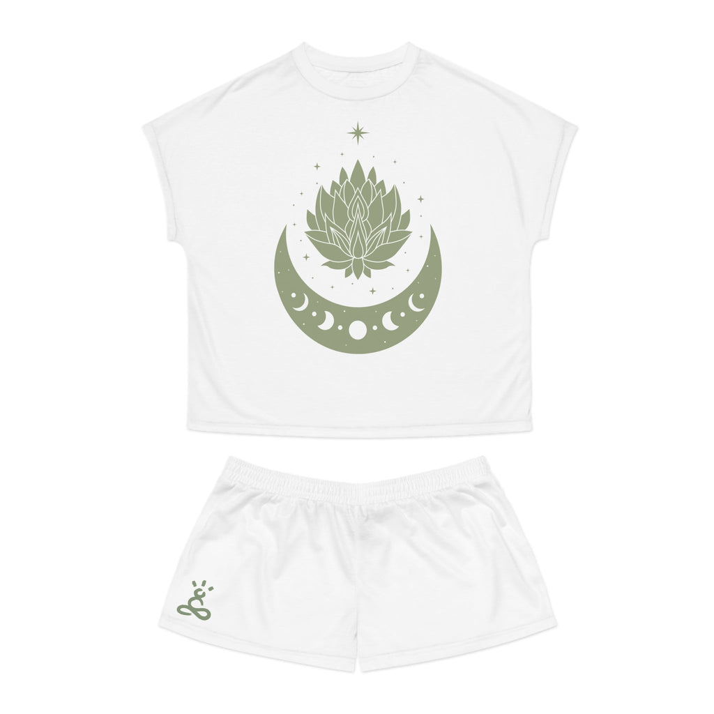 Lunar Blossom Women's Pajama Set - Soul Breathe