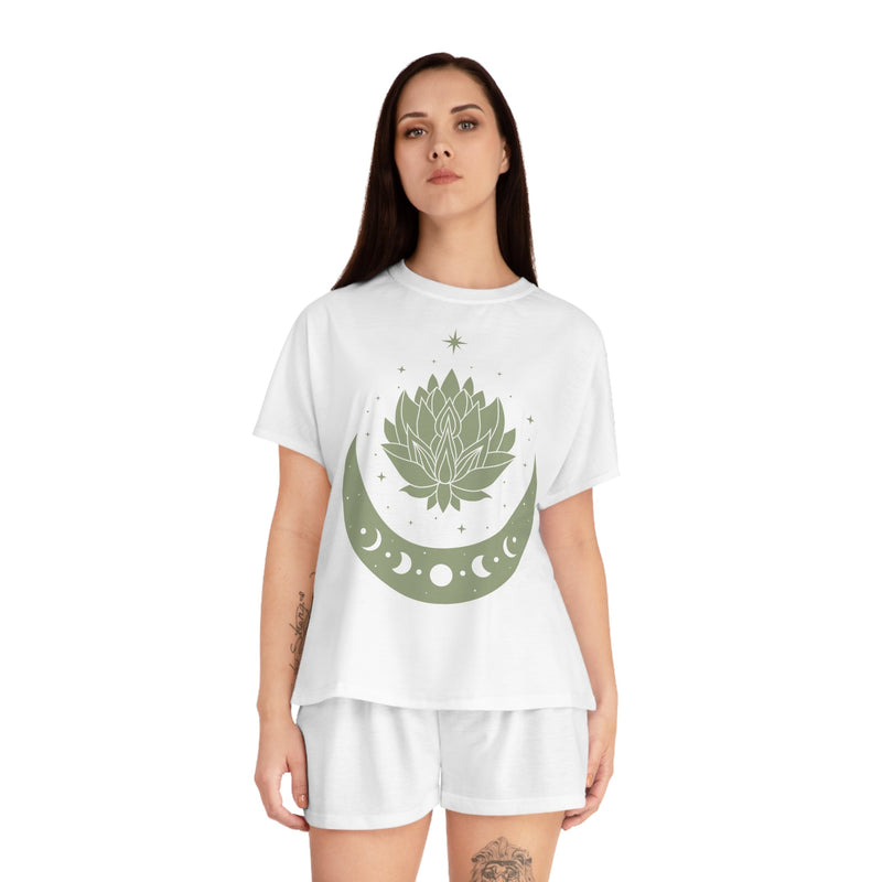 Lunar Blossom Women's Pajama Set - Soul Breathe