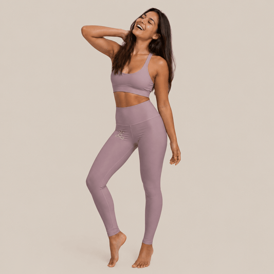 Mauve Yoga Leggings - Soul Breathe